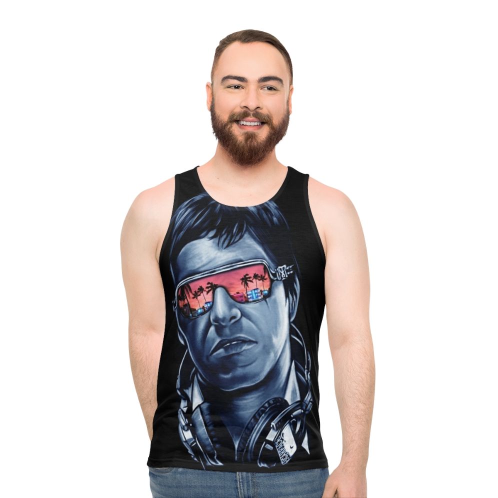 Tony Montana Miami Unisex Tank Top - men