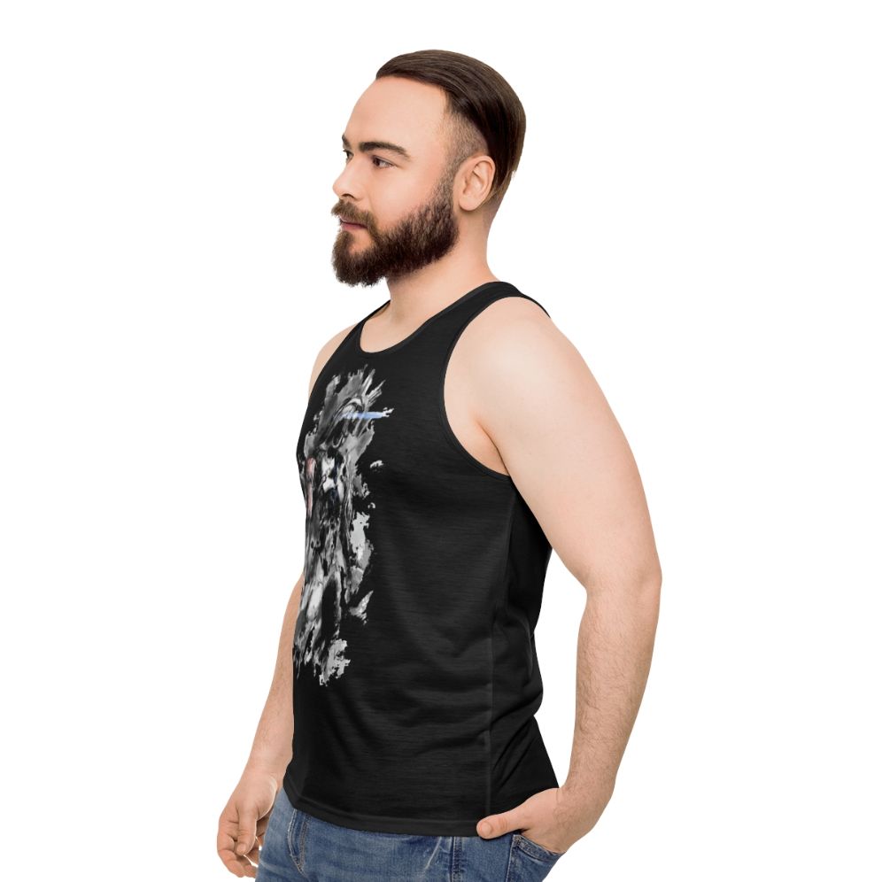 Legion Mass Effect Unisex Tank Top - men side