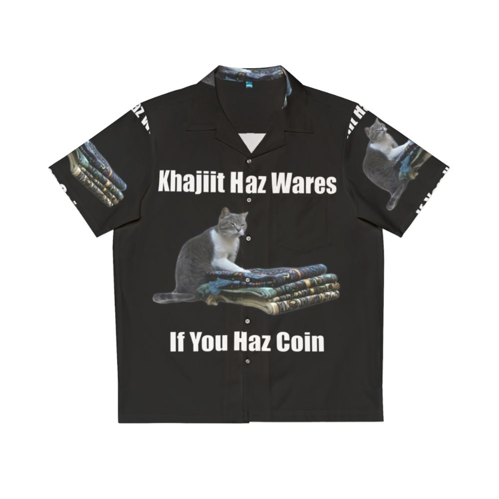 Khajiit Haz Wares V3 Classic Meme Hawaiian Shirt