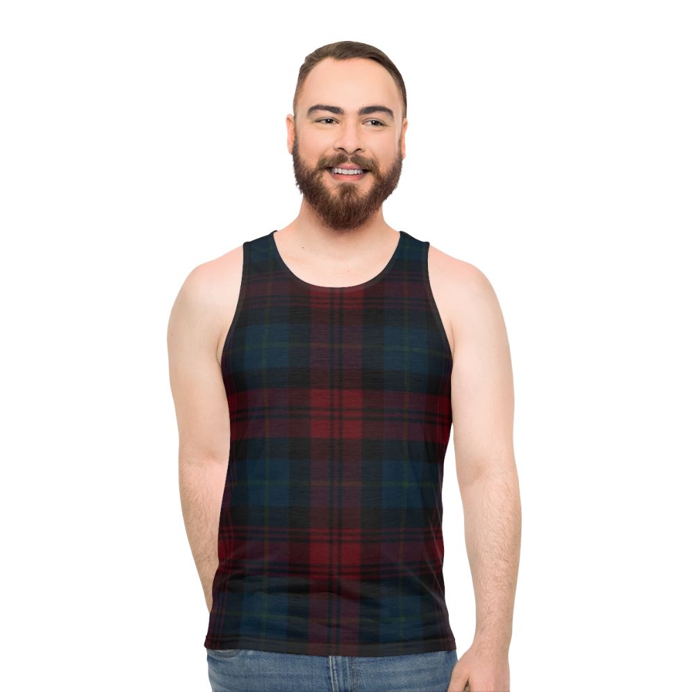 Maclachlan Scottish Tartan Unisex Tank Top - men