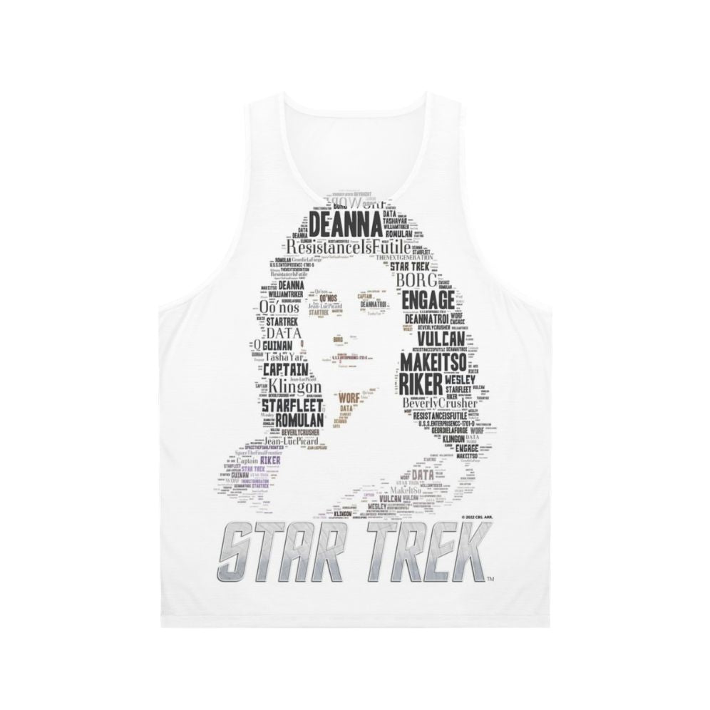 Deanna Troi Star Trek: The Next Generation Unisex Tank Top