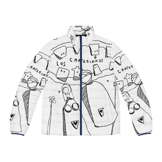 Los Campesinos Puffer Jacket - Stylish Indie Band Merchandise