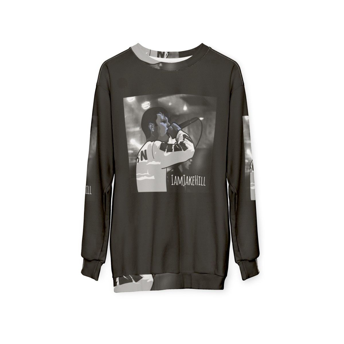 iamjakehill Jake Hill Rapper Sweatshirt - hanging