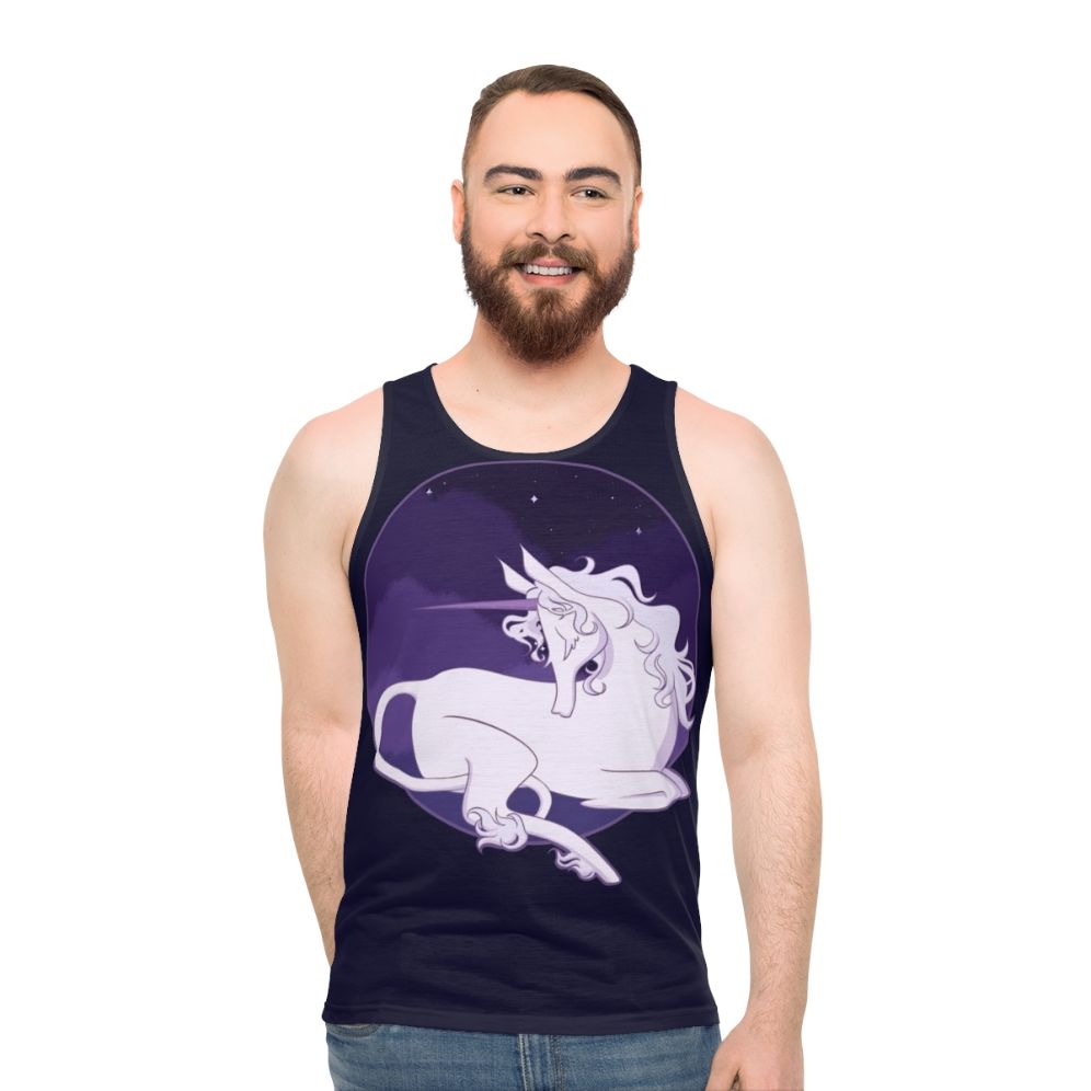 Dreamy unicorn tears unisex tank top - men