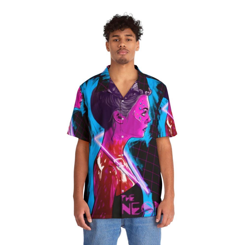 Neon Demon Hawaiian Shirt - People Front