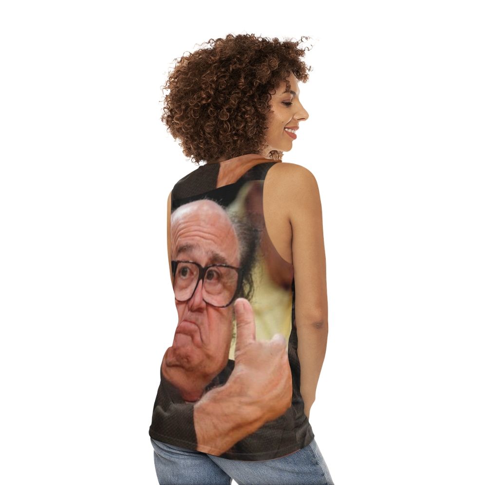 Danny Devito Unisex Tank Top - women back