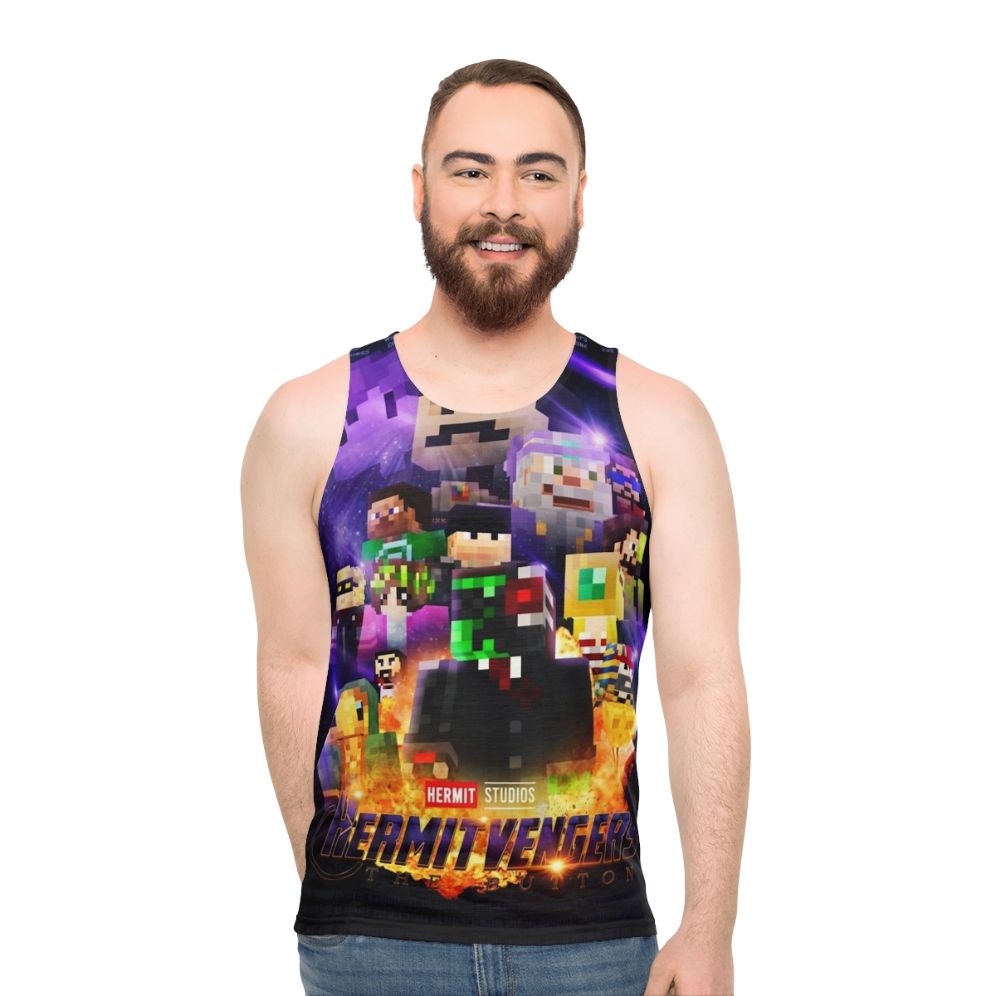 Hermitcraft Avengers Unisex Tank Top - men