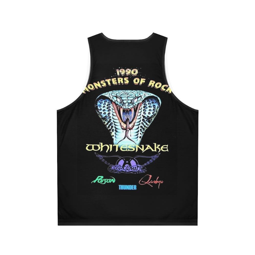 Retro 1990 Monsters of Rock Unisex Tank Top - Back