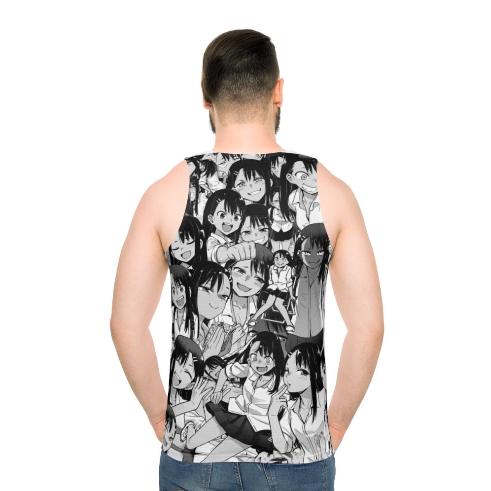 Nagatoro Anime Unisex Tank Top - men back