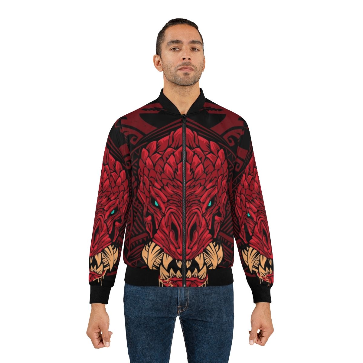 Odogaron Monster Hunter World Inspired Bomber Jacket - Lifestyle