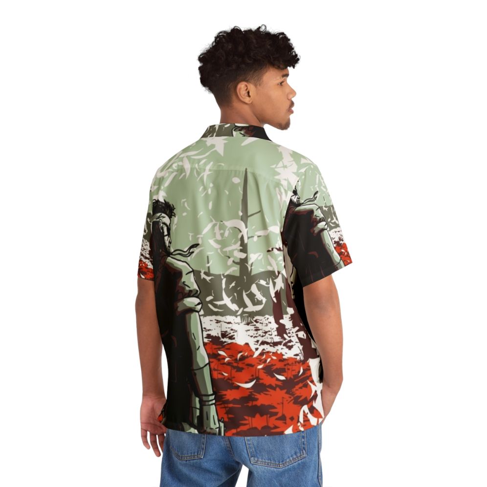 Big Boss Metal Gear Solid Hawaiian Shirt - People Back