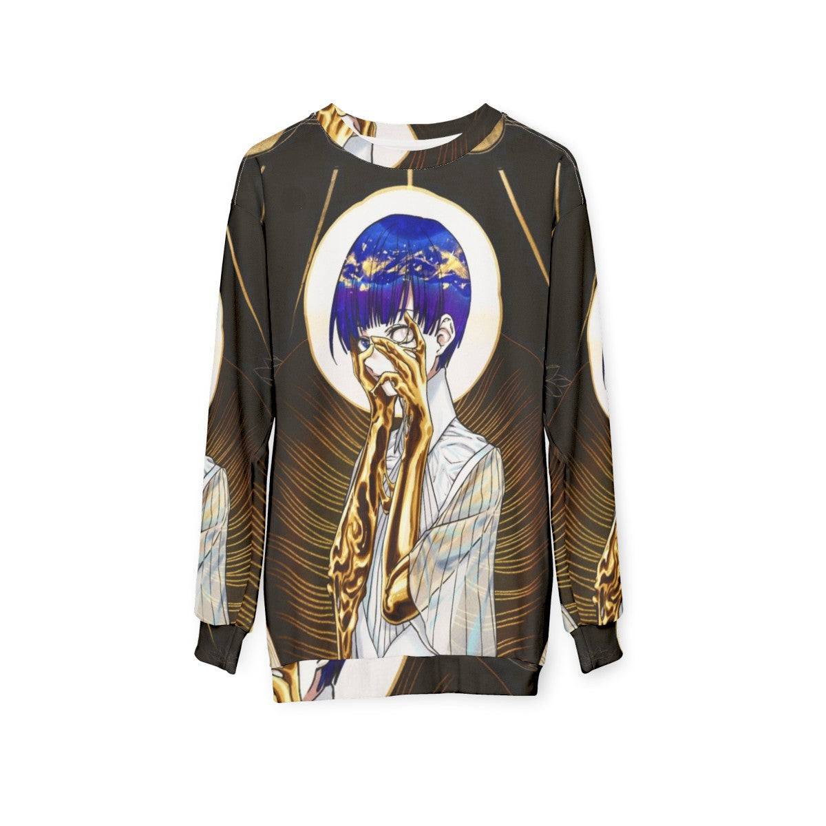 Phosphophyllite Anime CGI Sweatshirt - hanging