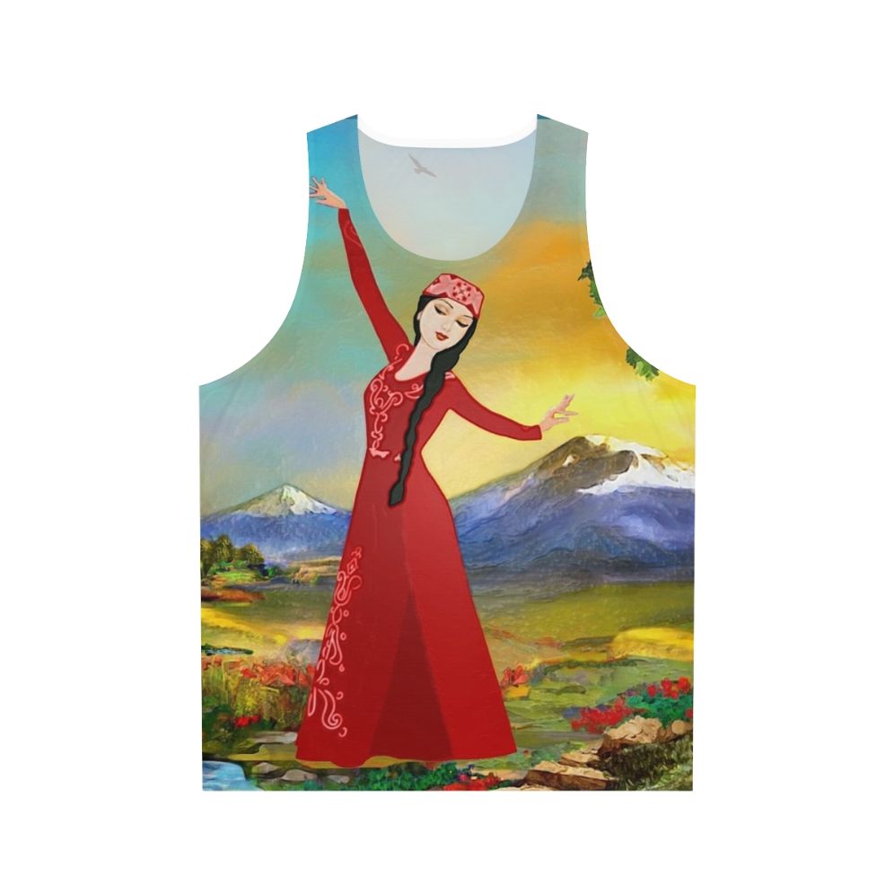 Unisex Armenian Dancer Tank Top