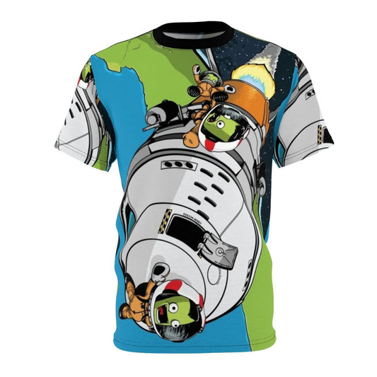 Galactic Spacecraft Vector Art T-Shirt