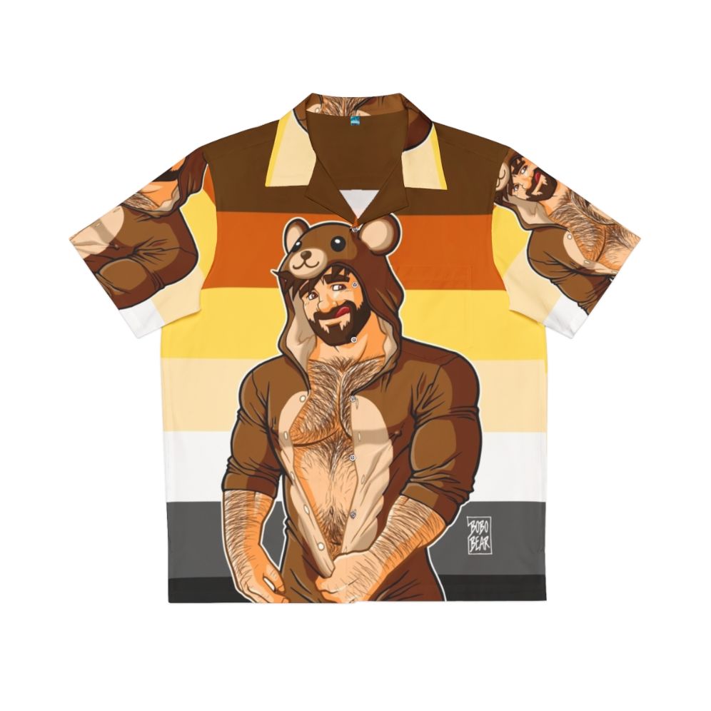 Adam Likes Teddy Bears Pride Hawaiian Shirt