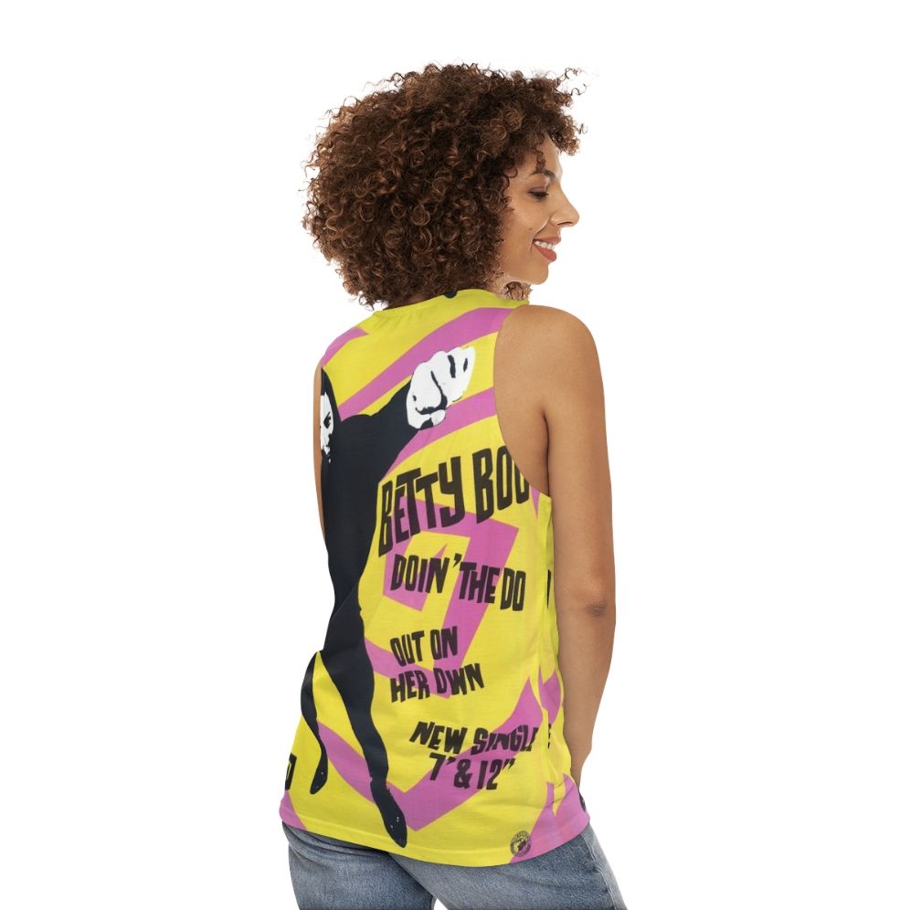 Retro Betty Boo "Doin' The Do" Unisex Tank Top - women back