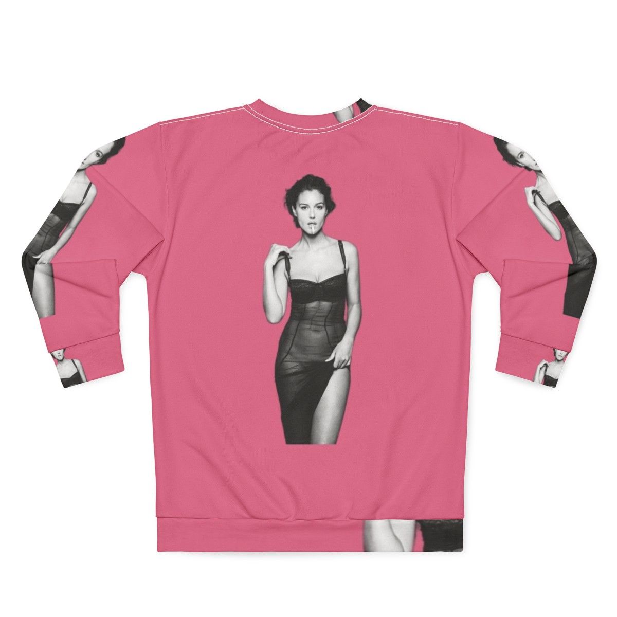 Monica Bellucci Supermodel Sweatshirt - Back