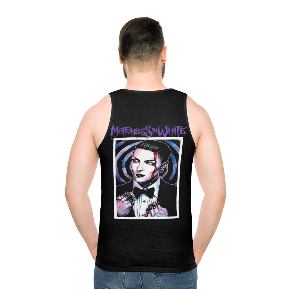 Motionless In White Unisex Metal Band Tank Top - men back