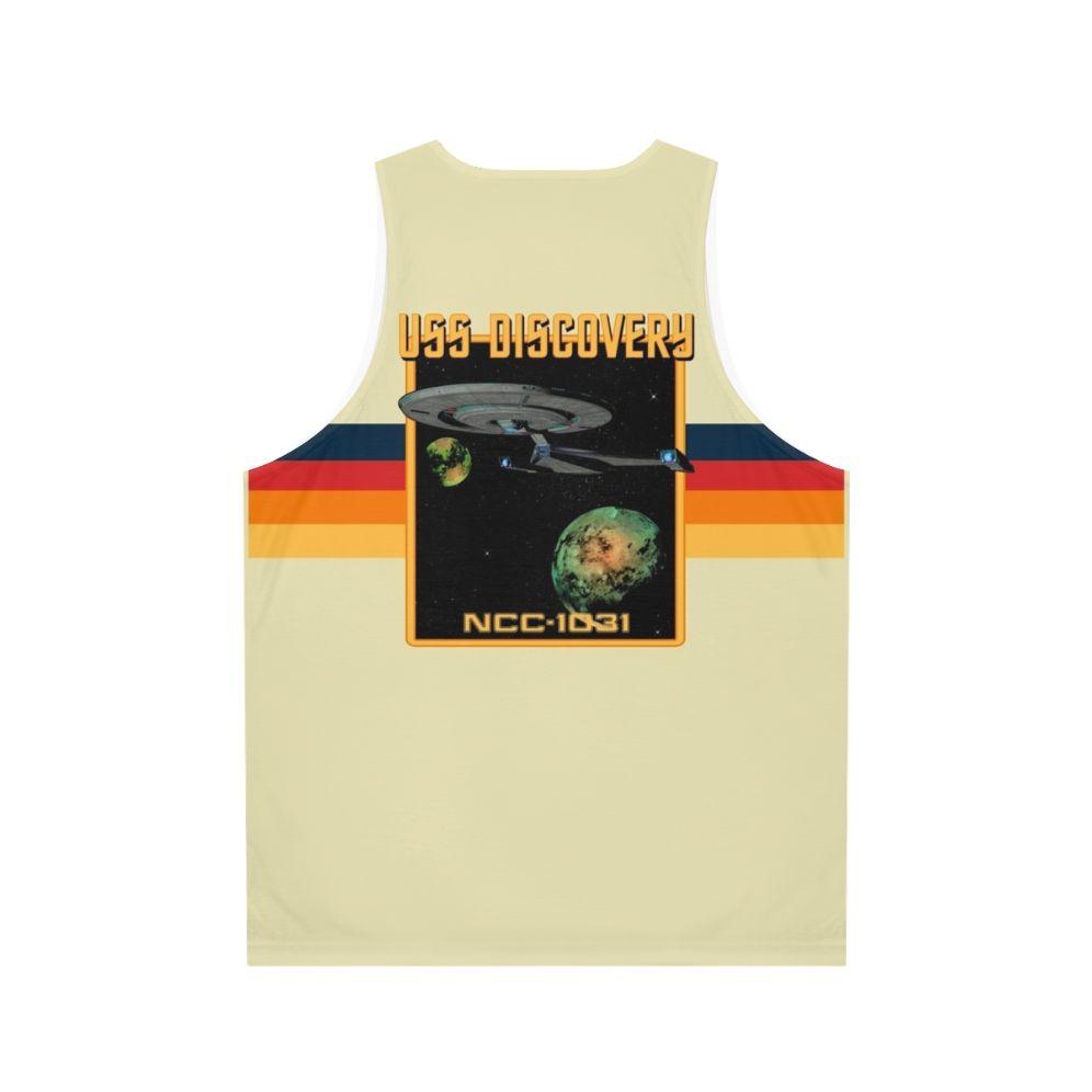 USS Discovery NCC-1031 Star Trek Unisex Tank Top - Back