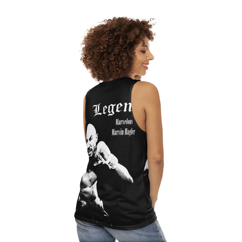 Marvelous Marvin Hagler Champion Unisex Tank Top - women back