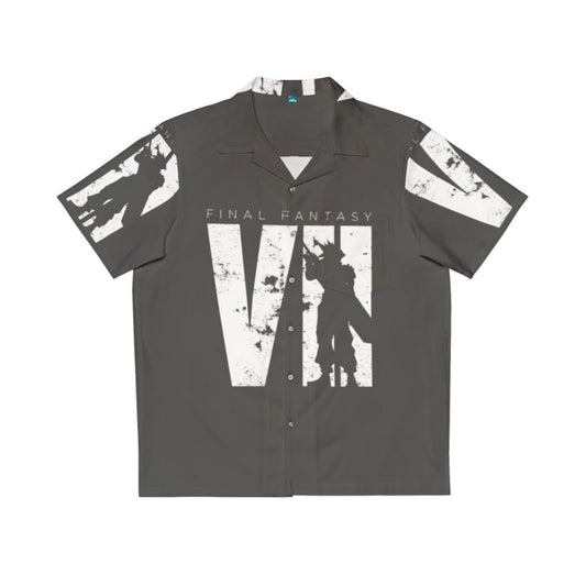 Final Fantasy VII Minimal Hawaiian Shirt featuring Cloud Strife and other FFVII characters