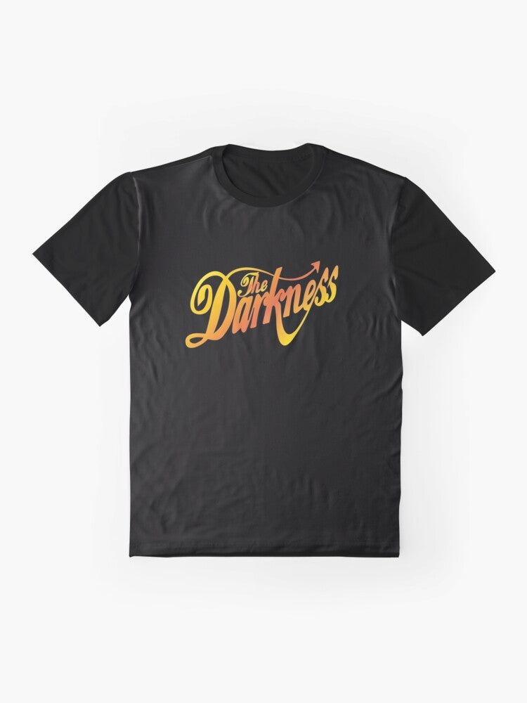 The Darkness band classic rock graphic t-shirt - Flat lay