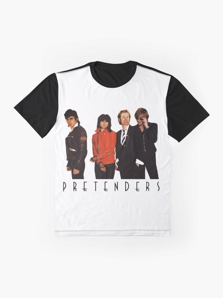 Pretenders Tour 2016 Graphic T-Shirt - Flat lay