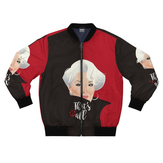 Stylish bomber jacket inspired by the movie "The Devil Wears Prada"