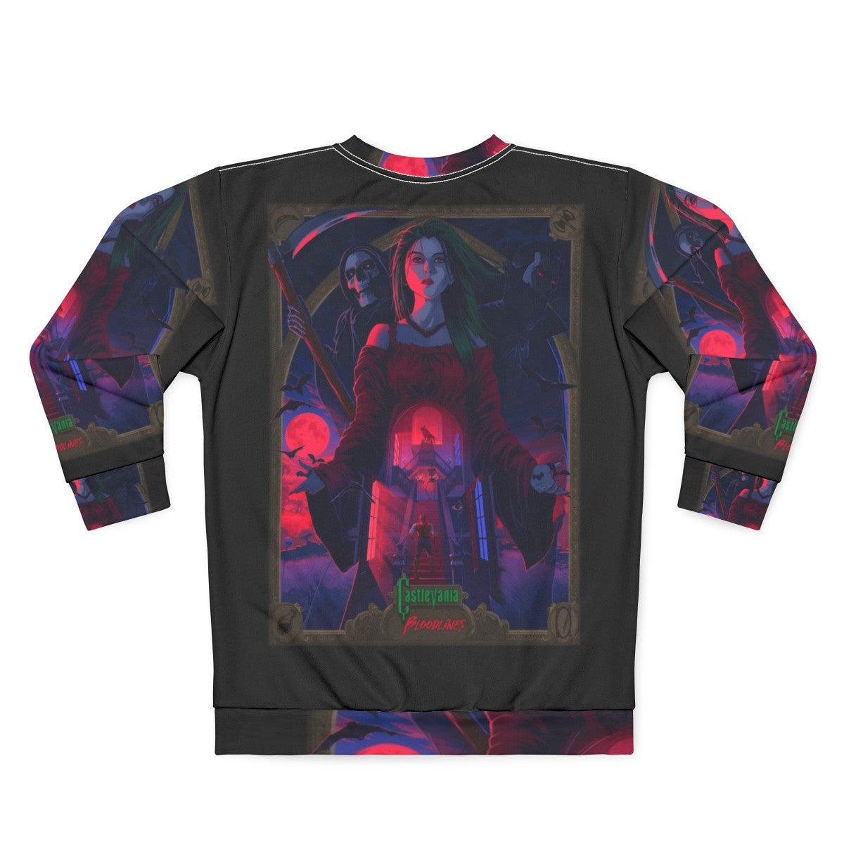 Castlevania Bloodlines Classic Sweatshirt - Back