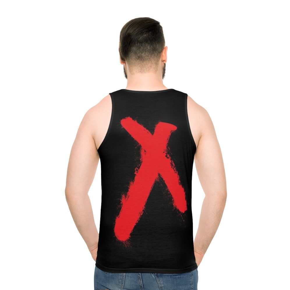 Xenogears Retro Gaming Unisex Tank Top - men back