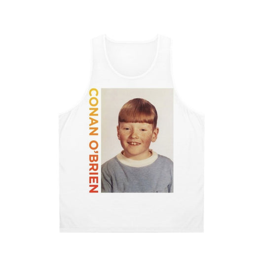 Conan O'Brien Portrait Unisex Tank Top