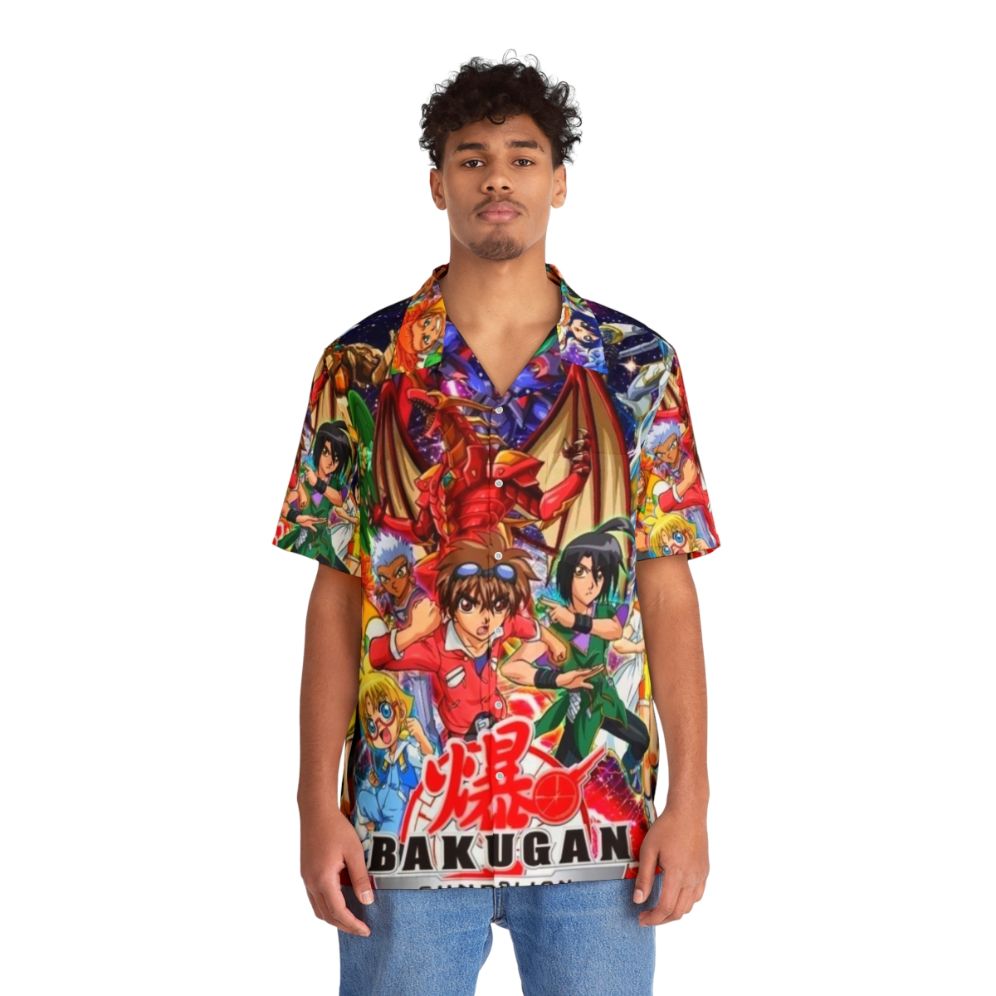 Bakugan Anime Hawaiian Shirt - People Front