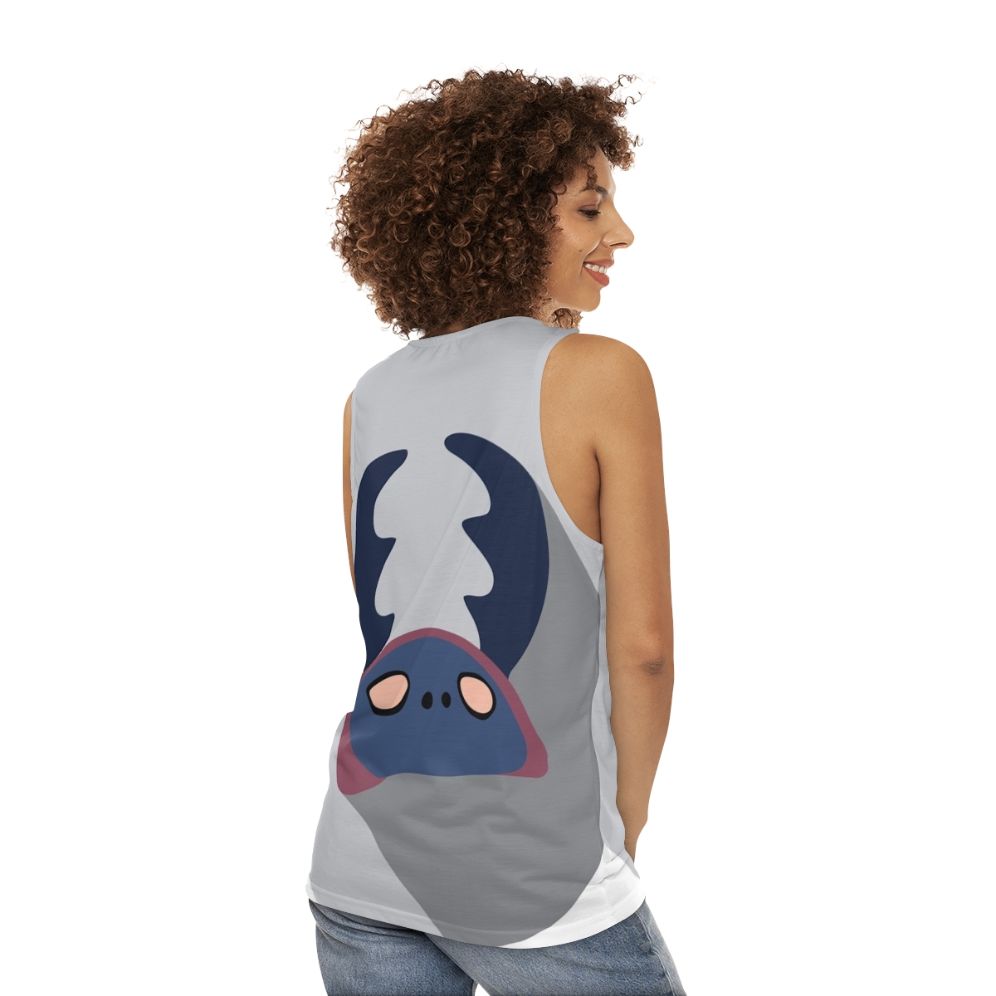 Hollow Knight Dung Defender Flat Icon Unisex Tank Top - women back