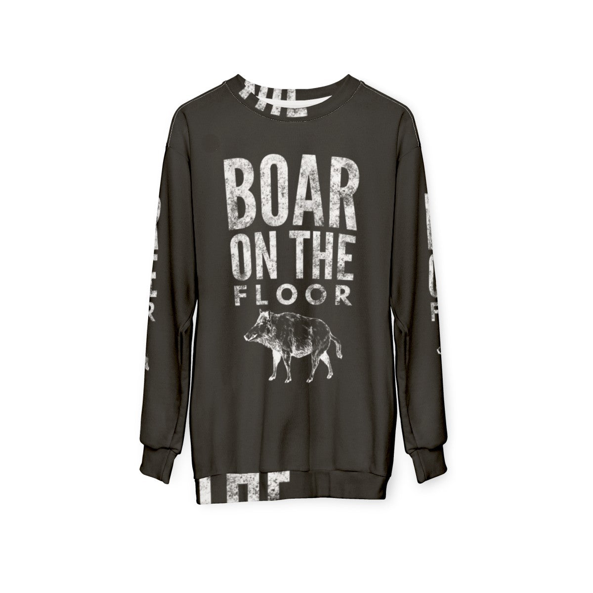 Boar Hunting Sweatshirt - hanging