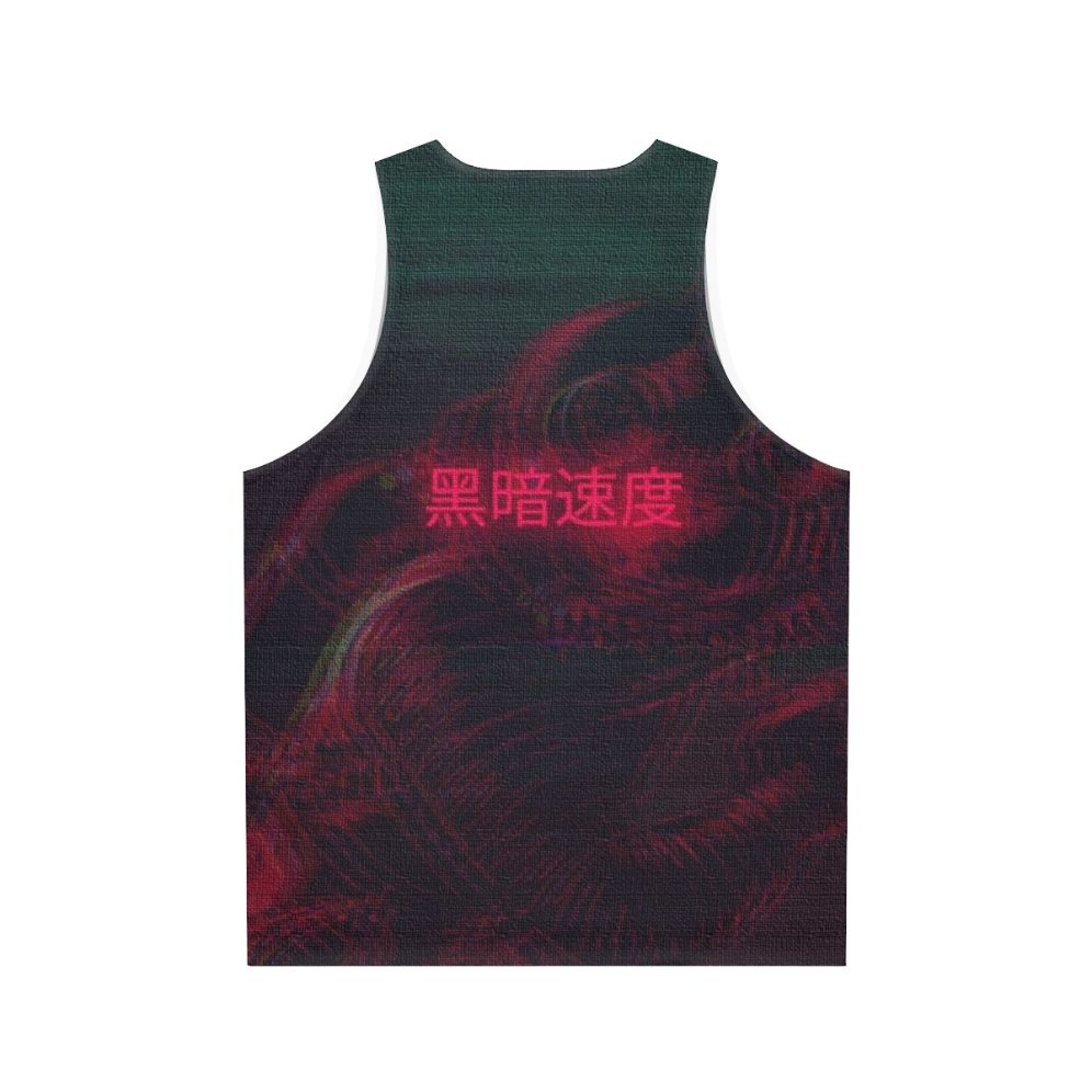 Vaporwave Astronaut Unisex Tank Top - Back