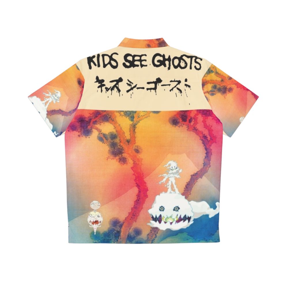 Kids See Ghosts Hawaiian Shirt featuring Kanye West and Kid Cudi - Back