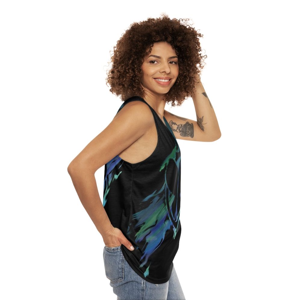 Tomorrowland 2023 & 2024 Peacock Unisex Tank Top - women side