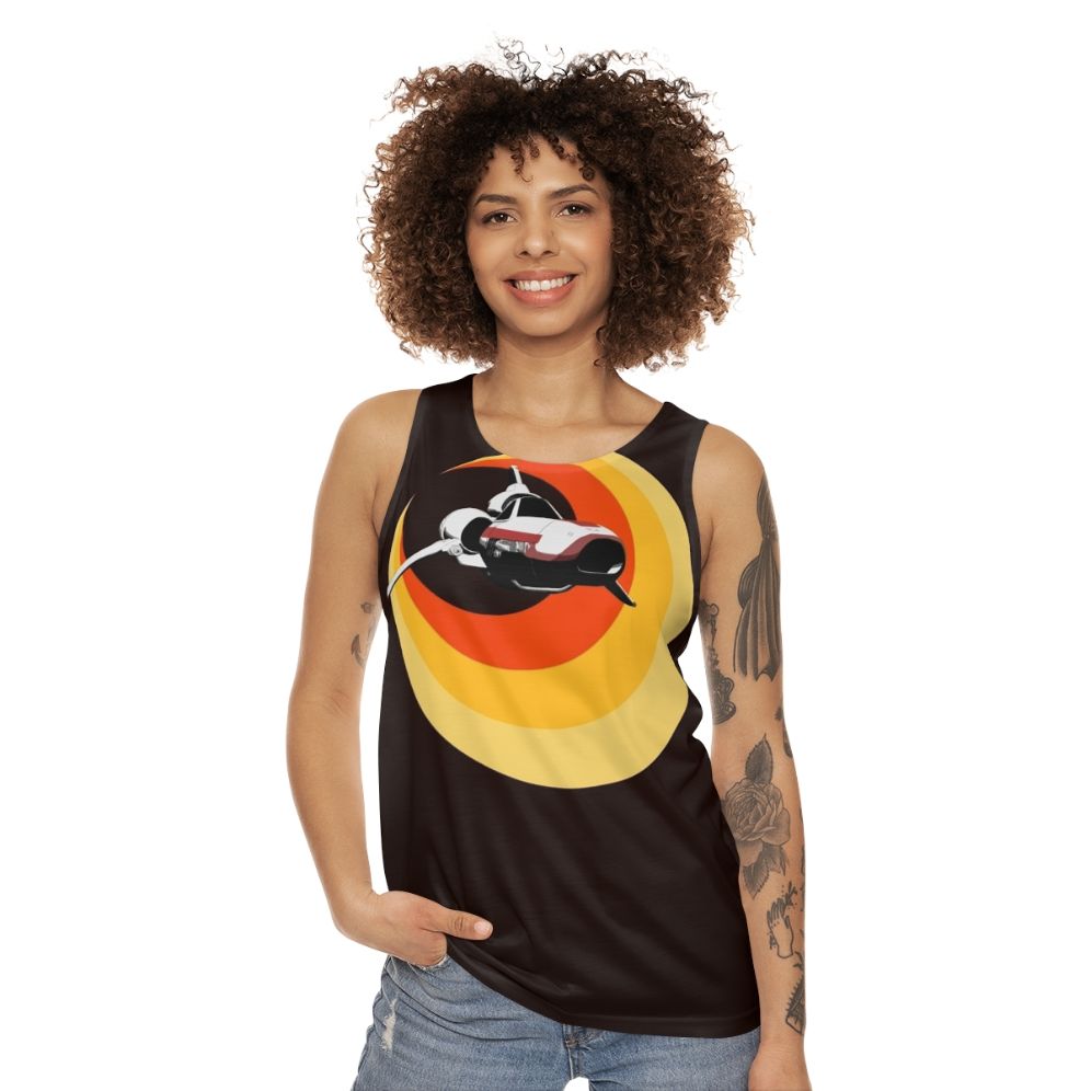 Turbo Boost Retro Sci-Fi Unisex Tank Top - women