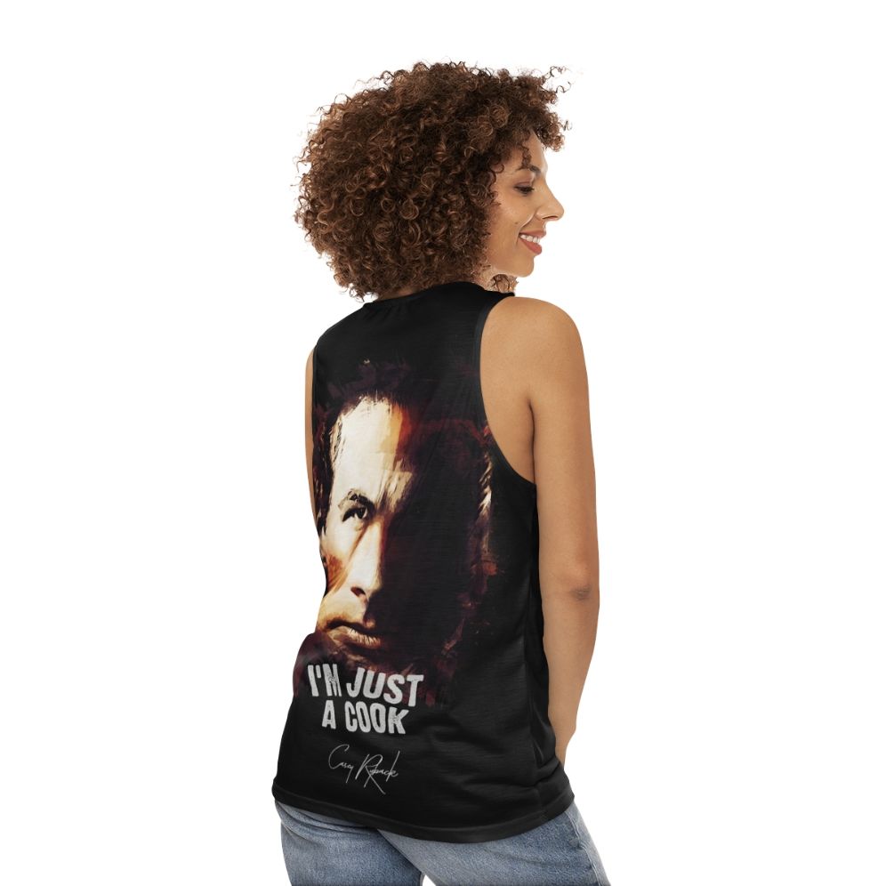 Casey Ryback Under Siege Unisex Tank Top - women back