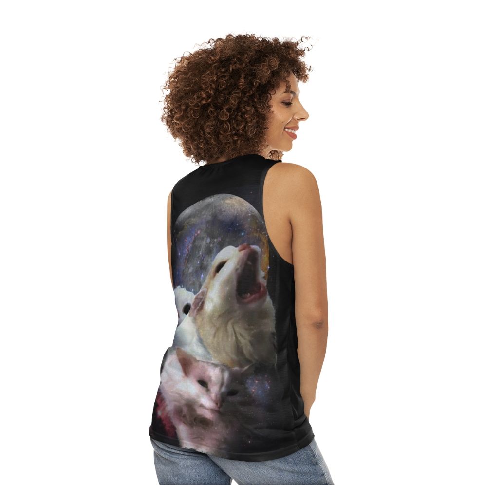 Thurston Moon Cats Unisex Tank Top - women back