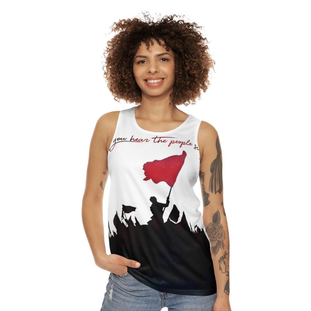 Les Miserables Broadway Musical Unisex Tank Top - women