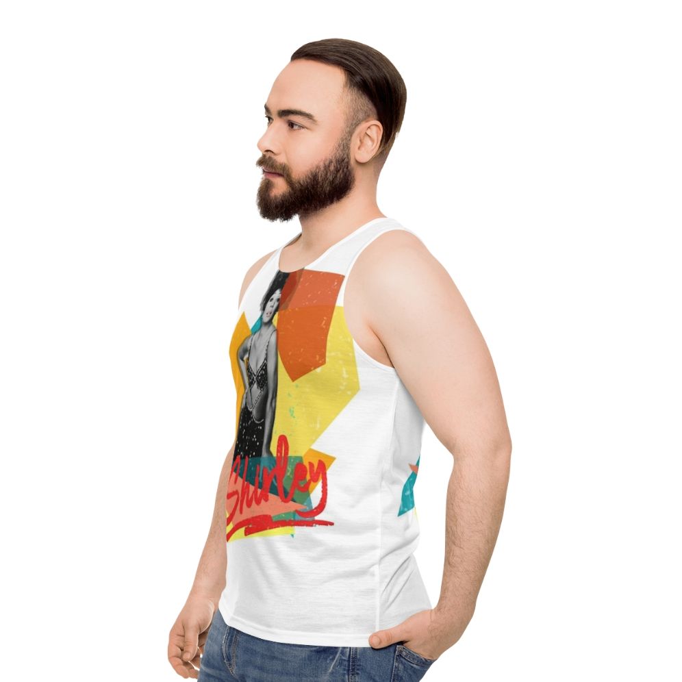 Vintage Bassey Unisex Tank Top - men side