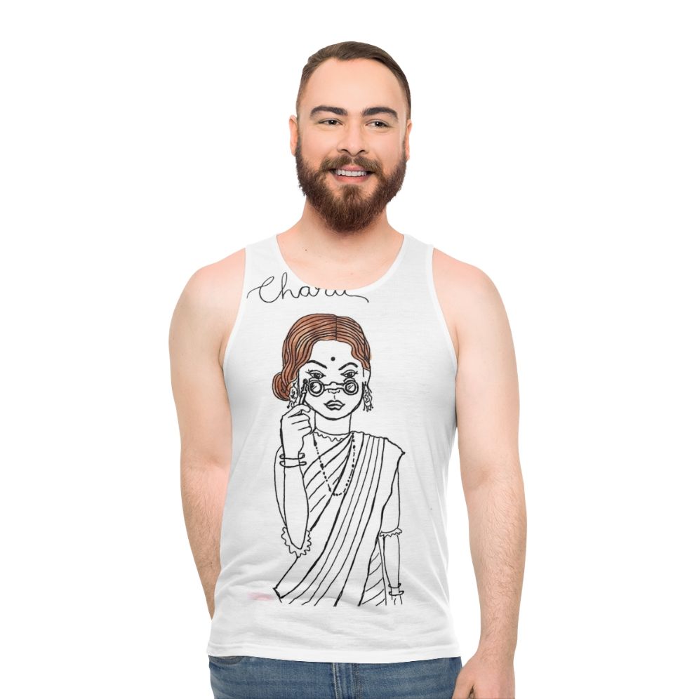 Charulata unisex vintage tank top - men