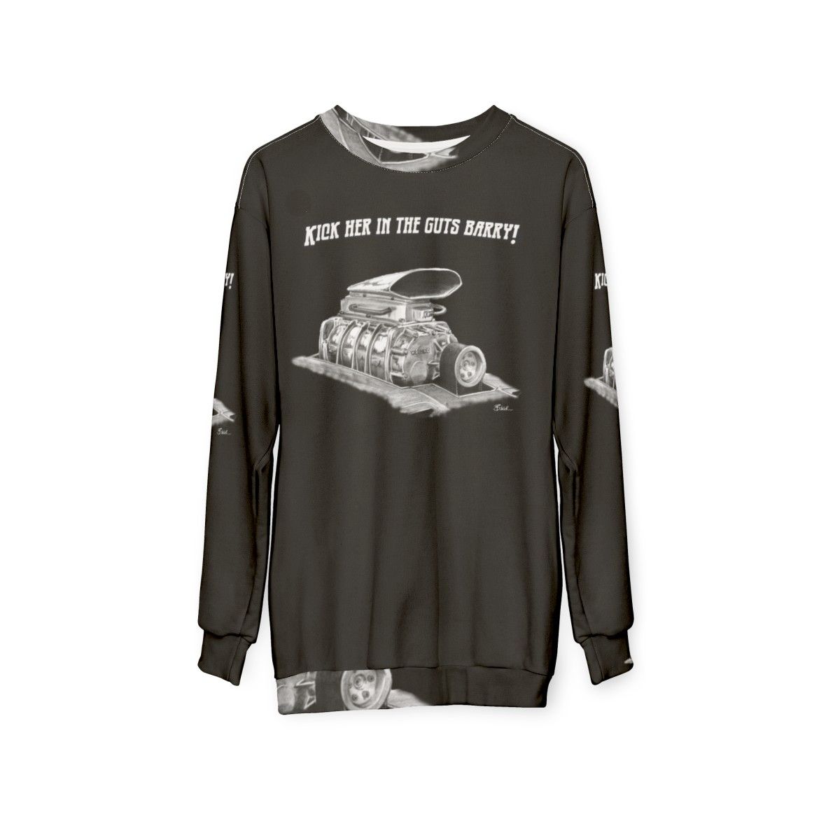 Mad Max Supercharged Sweatshirt - hanging