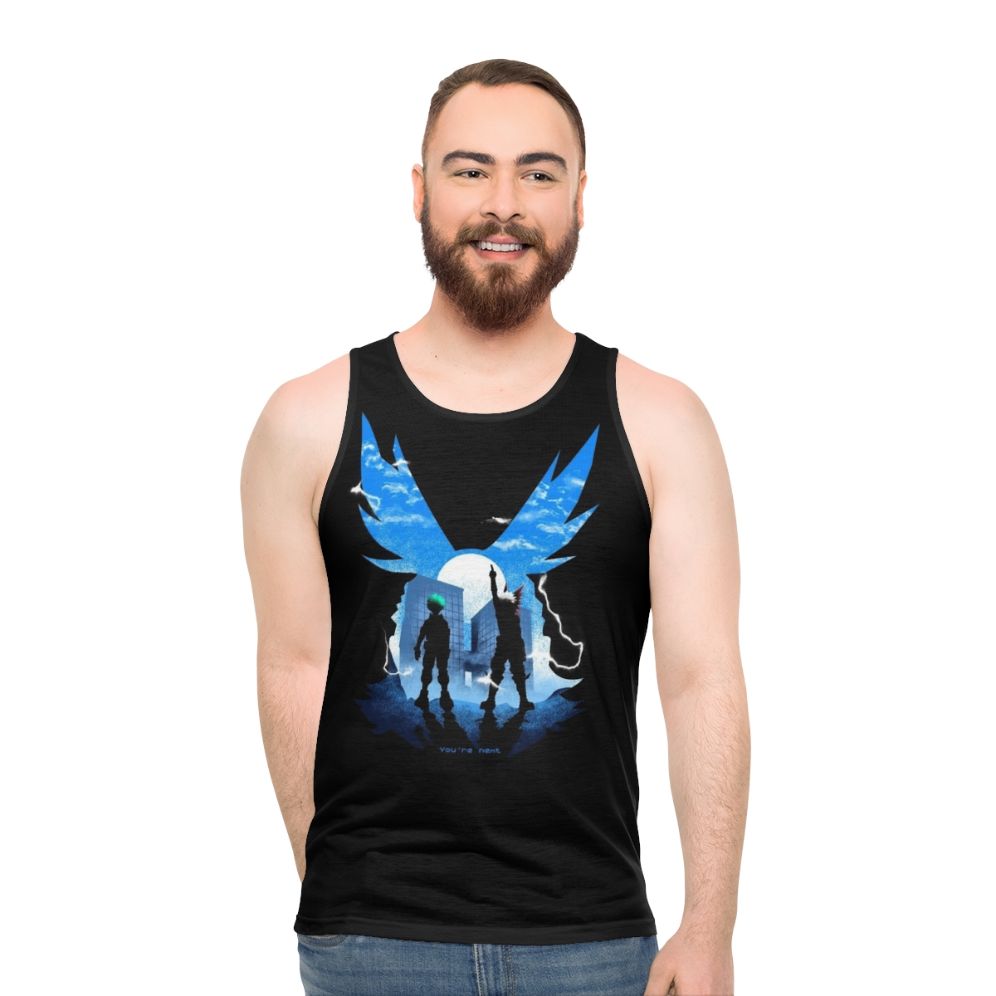 "You're Next" Unisex Anime Hero Academy Tank Top - men