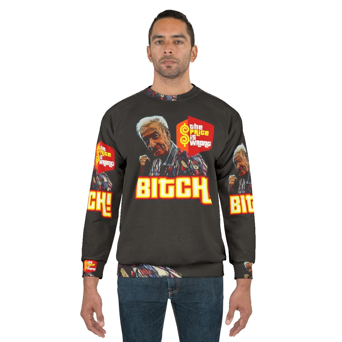 "The Price Is Wrong" 90s Comedy Sweatshirt - men