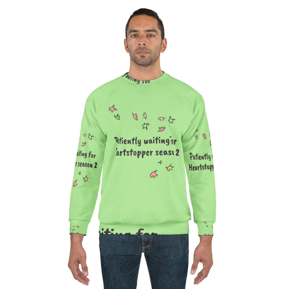 Heartstopper Season 2 Sweatshirt with Nick and Charlie from the Netflix series - men