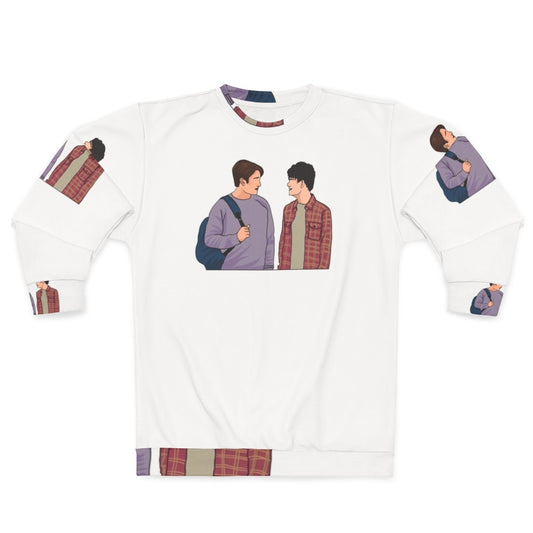 Heartstopper Nick and Charlie LGBT Series Sweatshirt