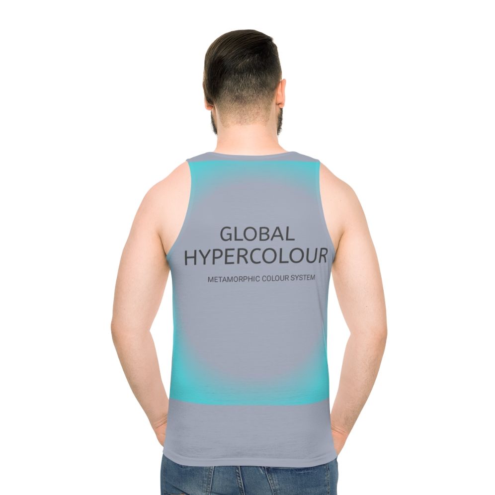 Global Hypercolor Unisex Tank Top - men back