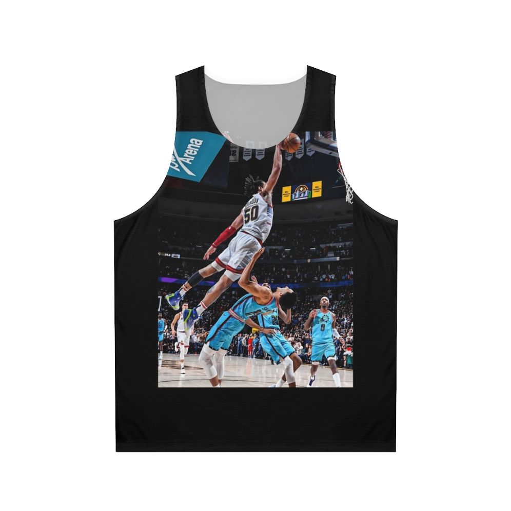 Aaron Gordon slam dunk fanart unisex tank top